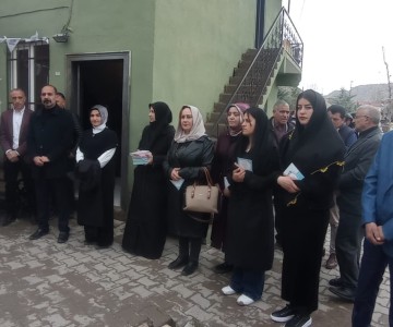 Yeni Yönetim Bayram Ziyaretinde Halkla Buluştu